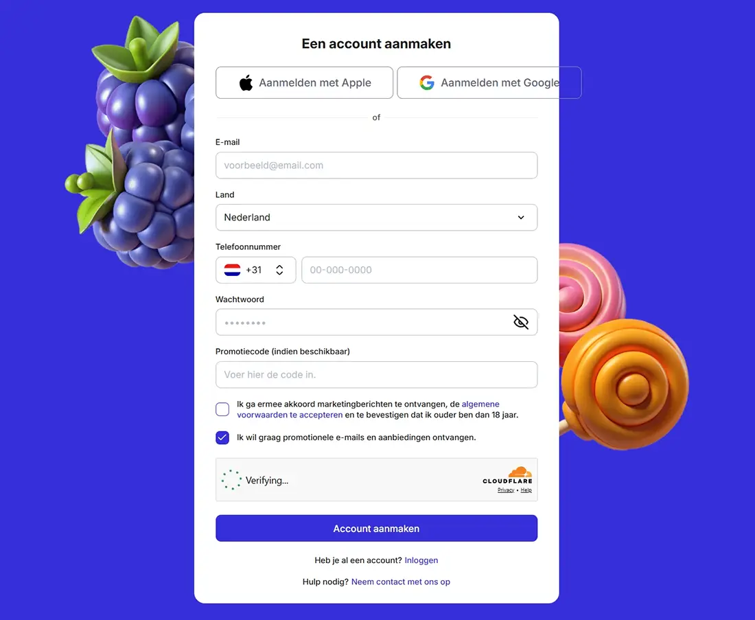 ZumoBet Casino Aanmelden en Login